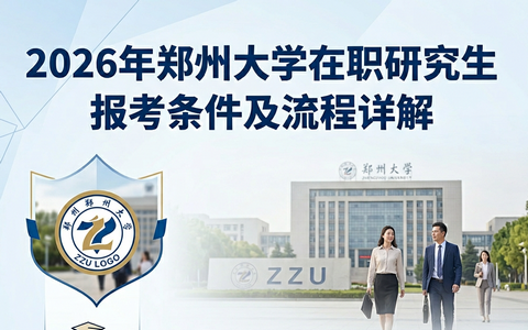 2026年郑州大学在职研究生报考条件及流程详解