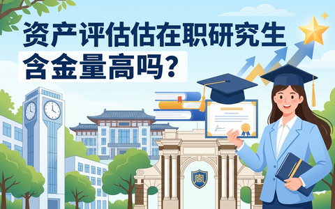 资产评估在职研究生含金量高吗？