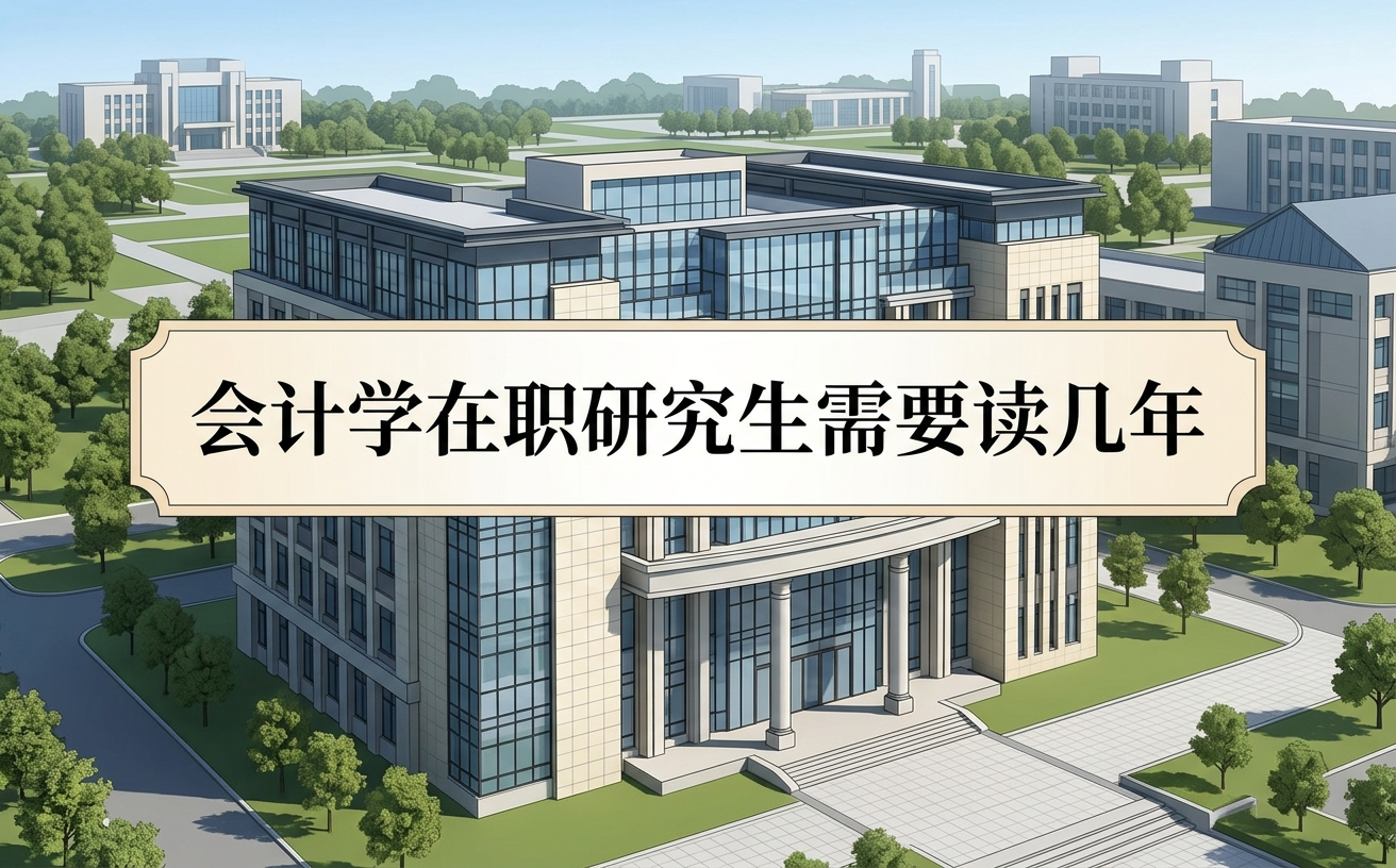 会计学在职研究生需要读几年？
