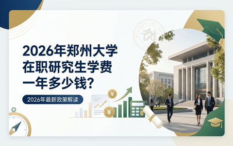 2026年郑州大学在职研究生学费一年多少钱？