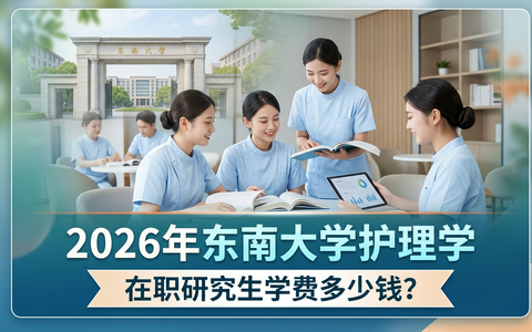 2026年东南大学护理学在职研究生学费多少钱？