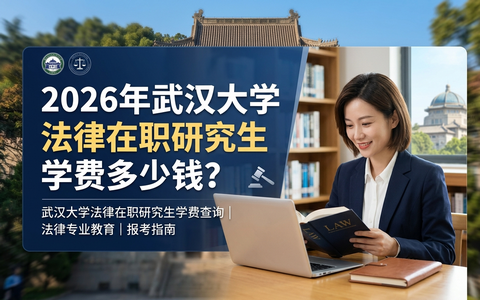 2026年武汉大学法律在职研究生学费多少钱？