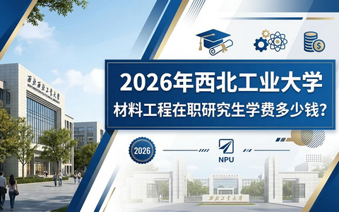 2026年西北工业大学材料工程在职研究生学费多少钱？