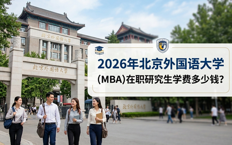 2026年北京外国语大学工商管理(MBA)在职研究生学费多少钱？