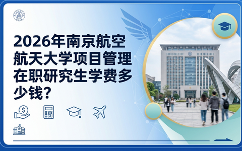 2026年南京航空航天大学项目管理在职研究生学费多少钱？