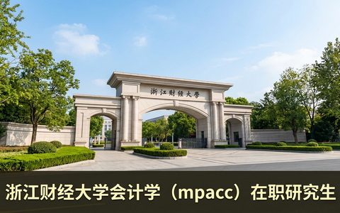 2026年浙江财经大学会计学(mpacc)在职研究生学费多少钱？