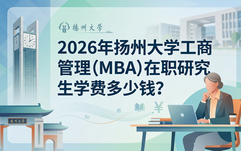 2026年扬州大学工商管理(MBA)在职研究生学费多少钱？